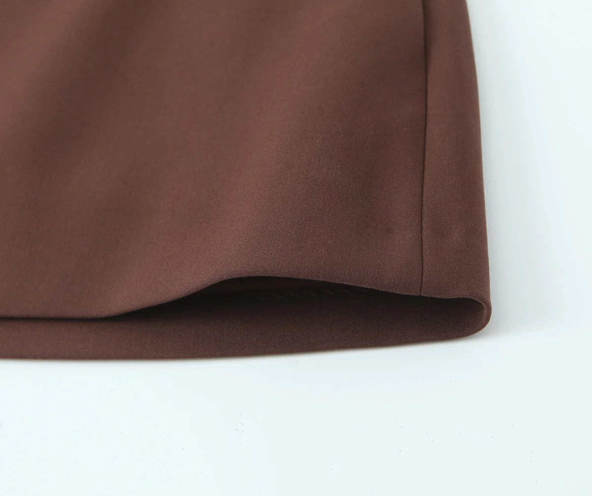 Trafza Elegant Skirt & Jacket Set