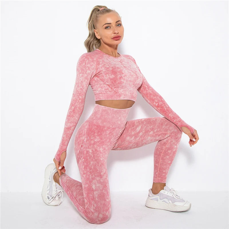 WS Washed Suede Effect Gym Set