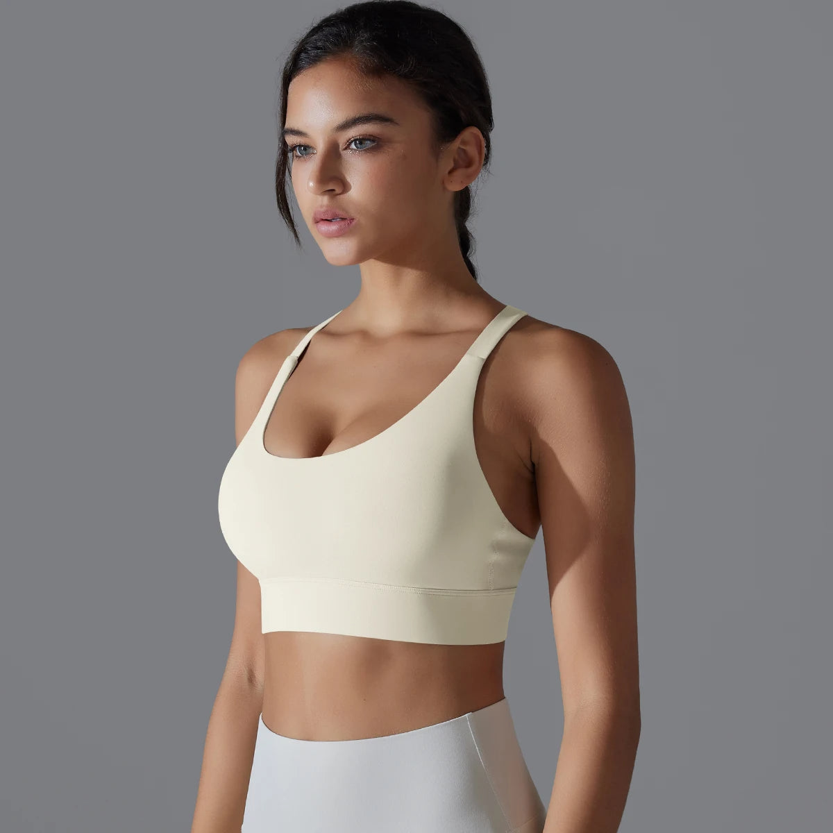 WS Cross Strap Yoga Top