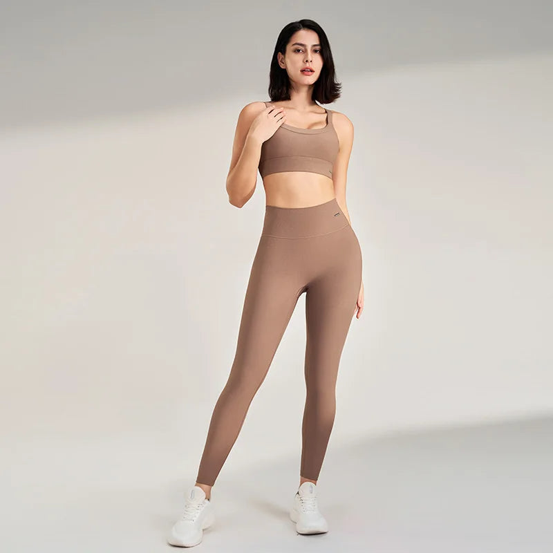 Naqiya Open back Two Piece Gym Set