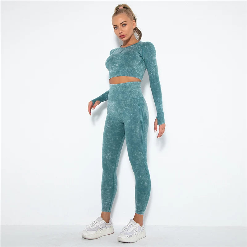 WS Washed Suede Effect Gym Set