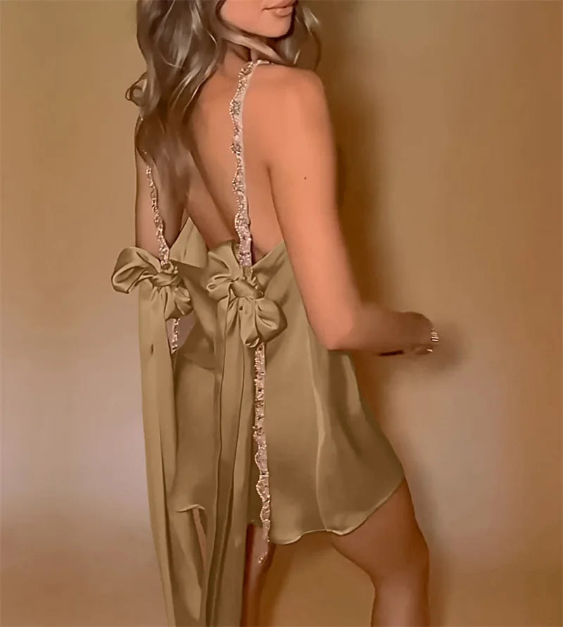 RUXY - Rhinestone Dress