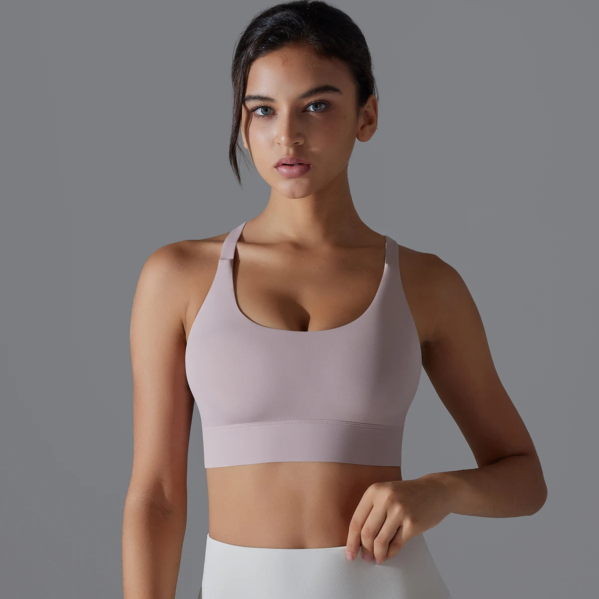 WS Cross Strap Yoga Top