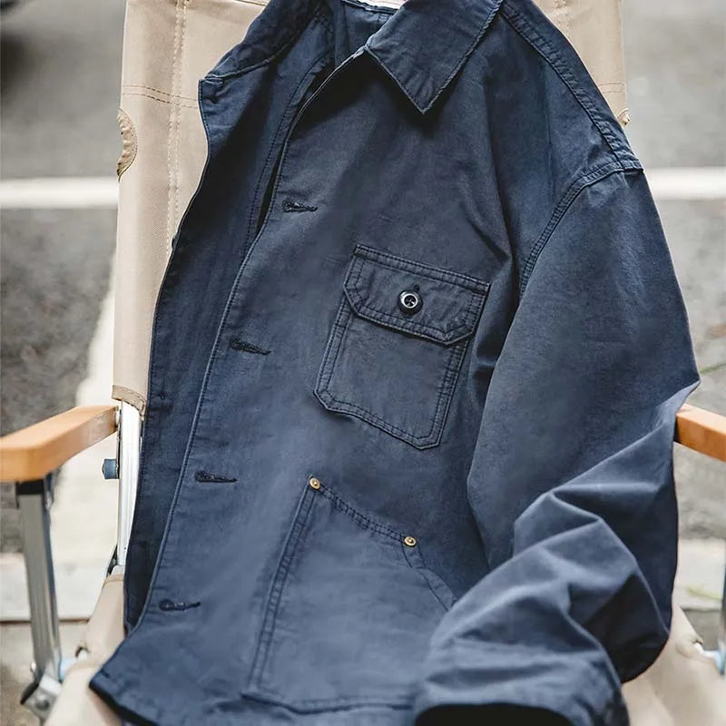 Maden Navy Hunting Jacket