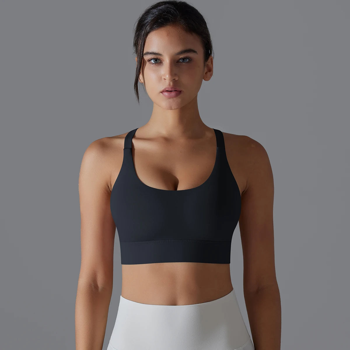 WS Cross Strap Yoga Top