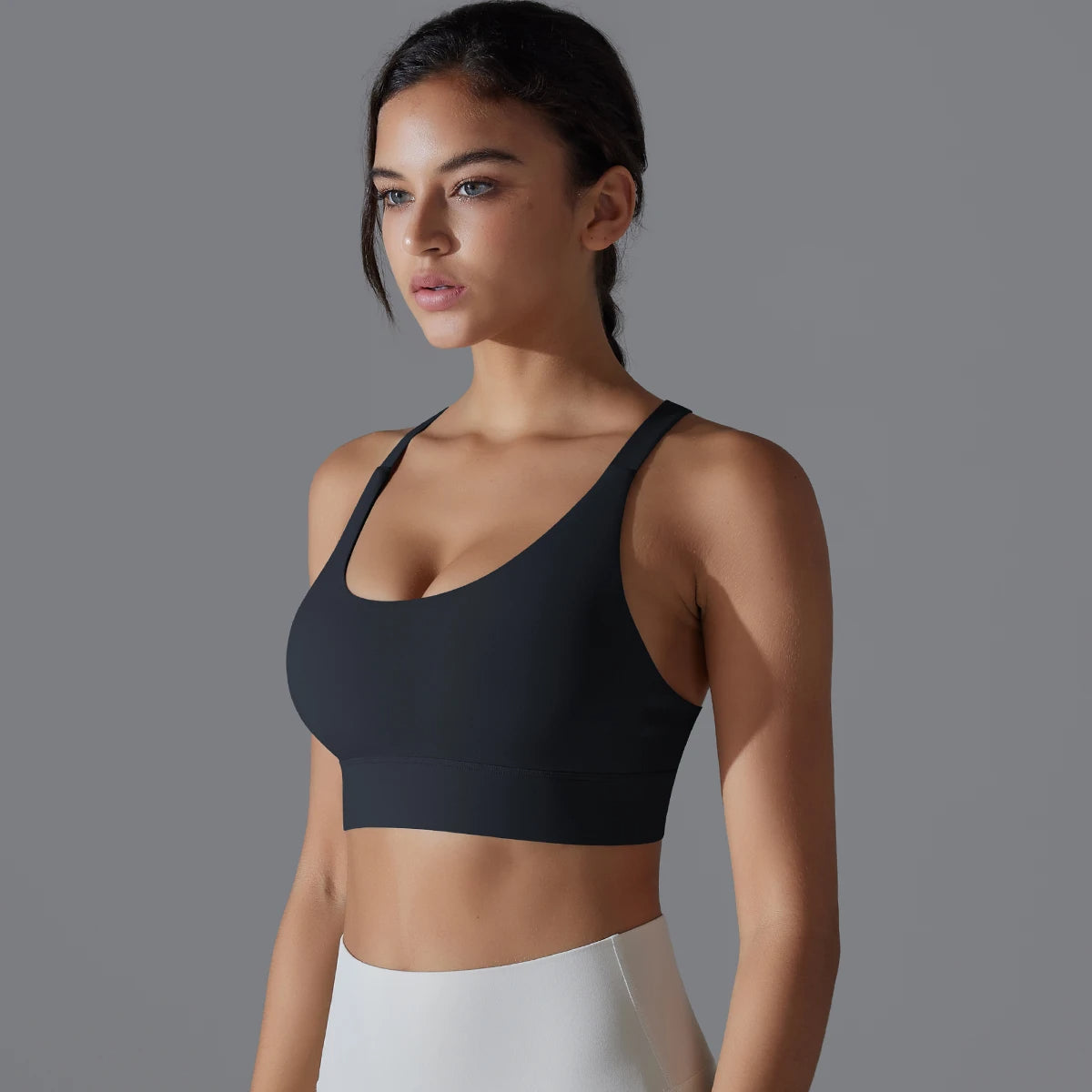 WS Cross Strap Yoga Top