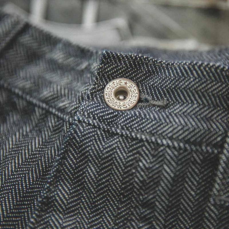 Maden Herringbone Trouser