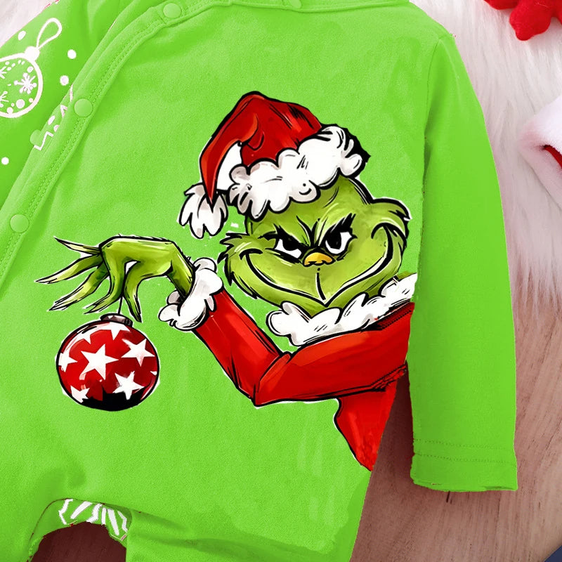 The Grinch Baby Onesie