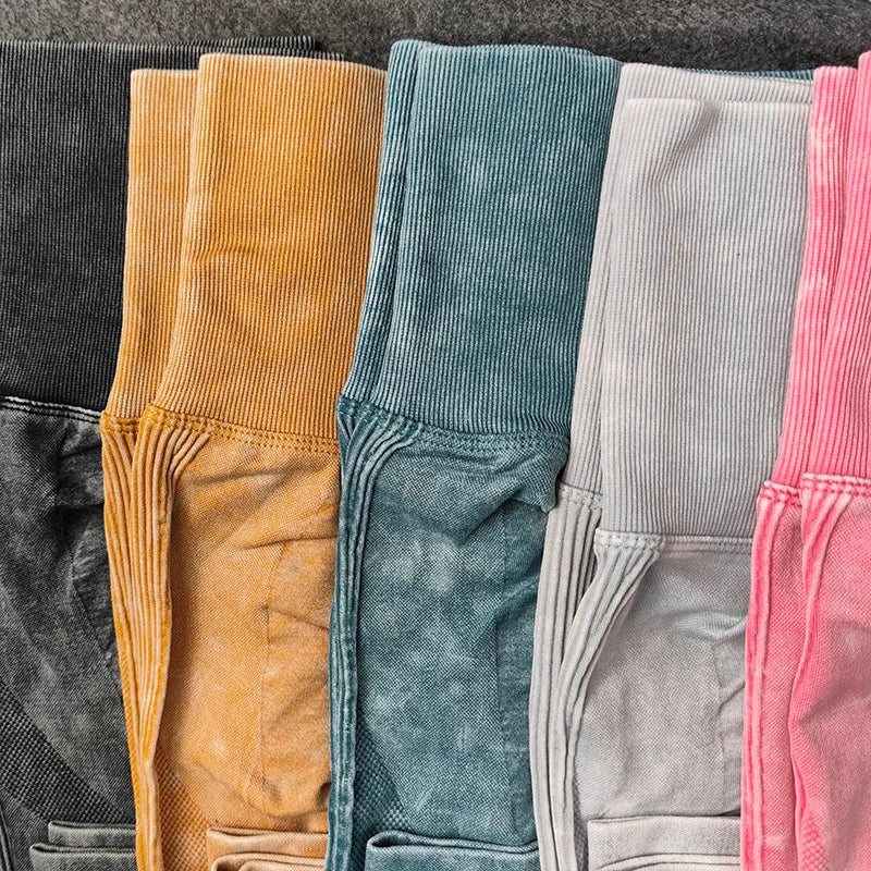 WS Washed Suede Effect Gym Set
