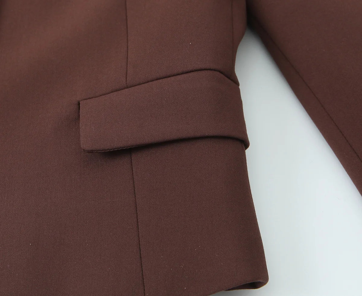 Trafza Elegant Skirt & Jacket Set