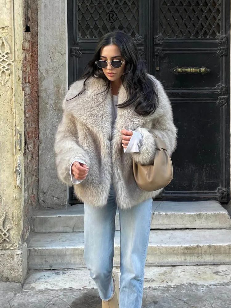 Trafza Fur Jacket