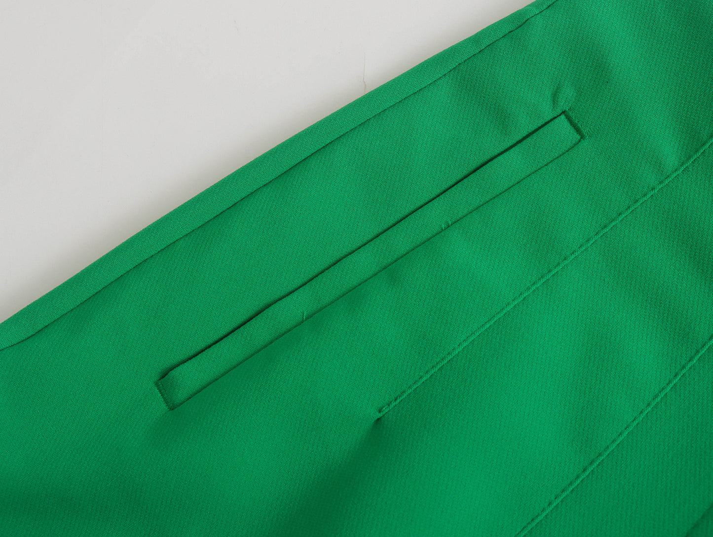 High Waisted Straight Fit Trousers