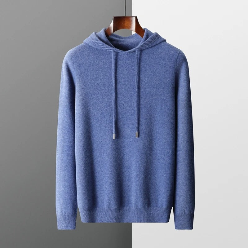 Masons Merino Knitted Hoodie