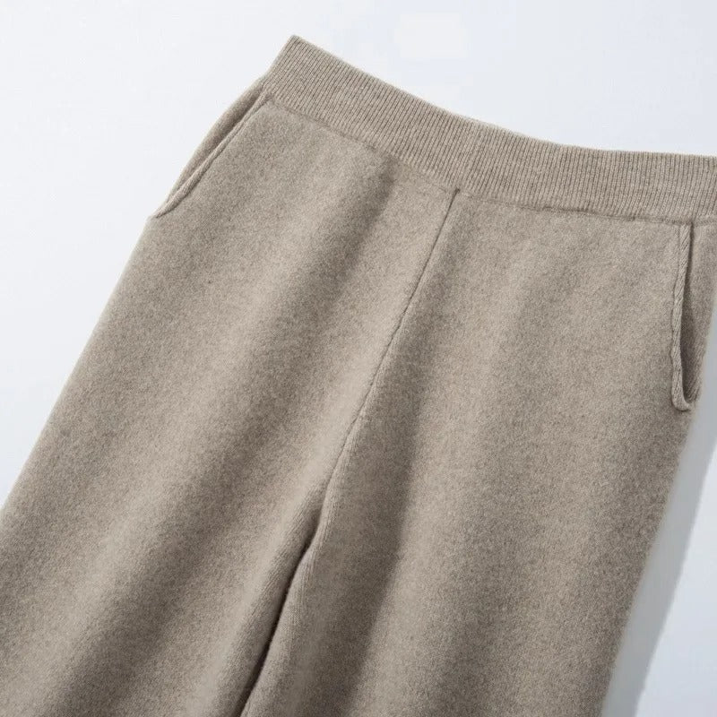 M Essentials High Waist Knitted Trousers
