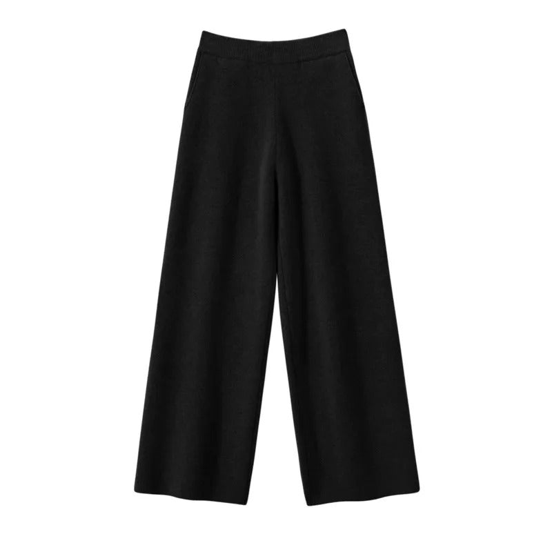 M Essentials High Waist Knitted Trousers