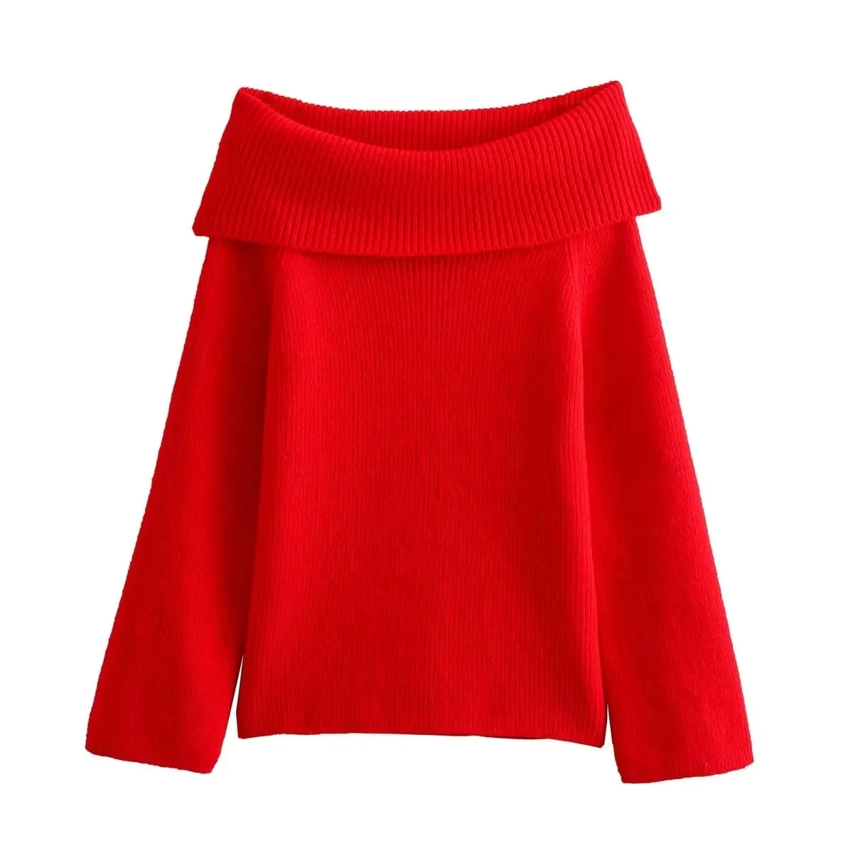 Trafza Wide Neck Knit