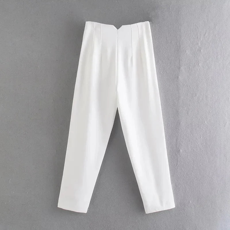 Trafza High Waist Pencil Trouser