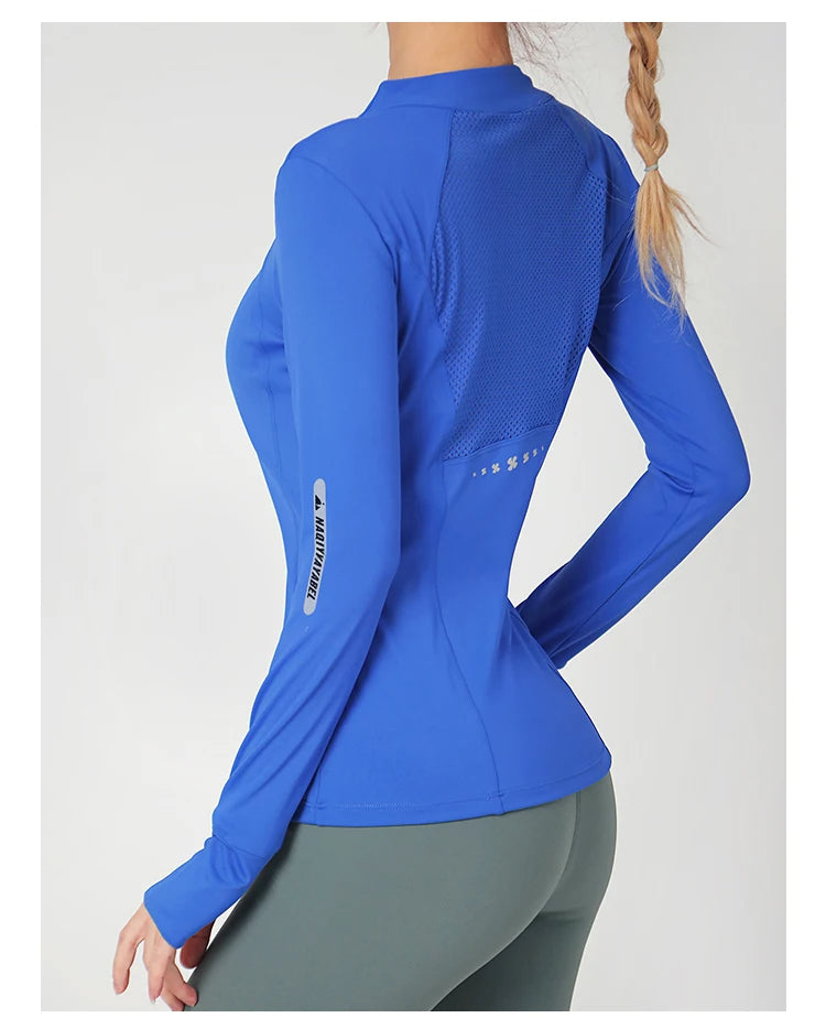 Naqiya Long Sleeve Running Top