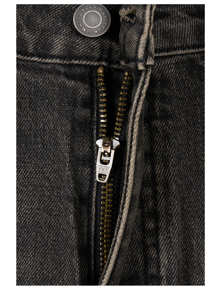 S.W. Tapered Washed Jeans