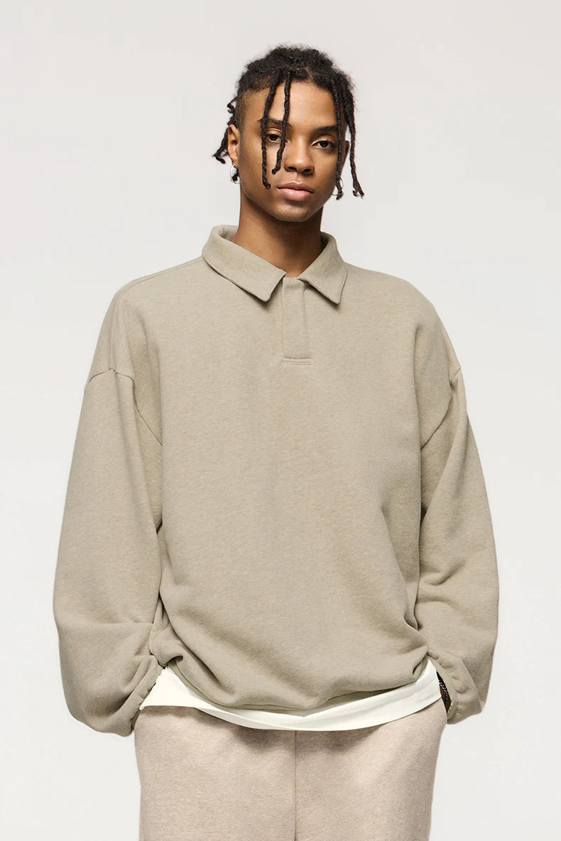INFlation Heavyweight Polo Sweatshirt