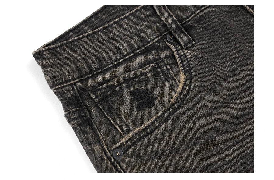 S.W. Tapered Washed Jeans