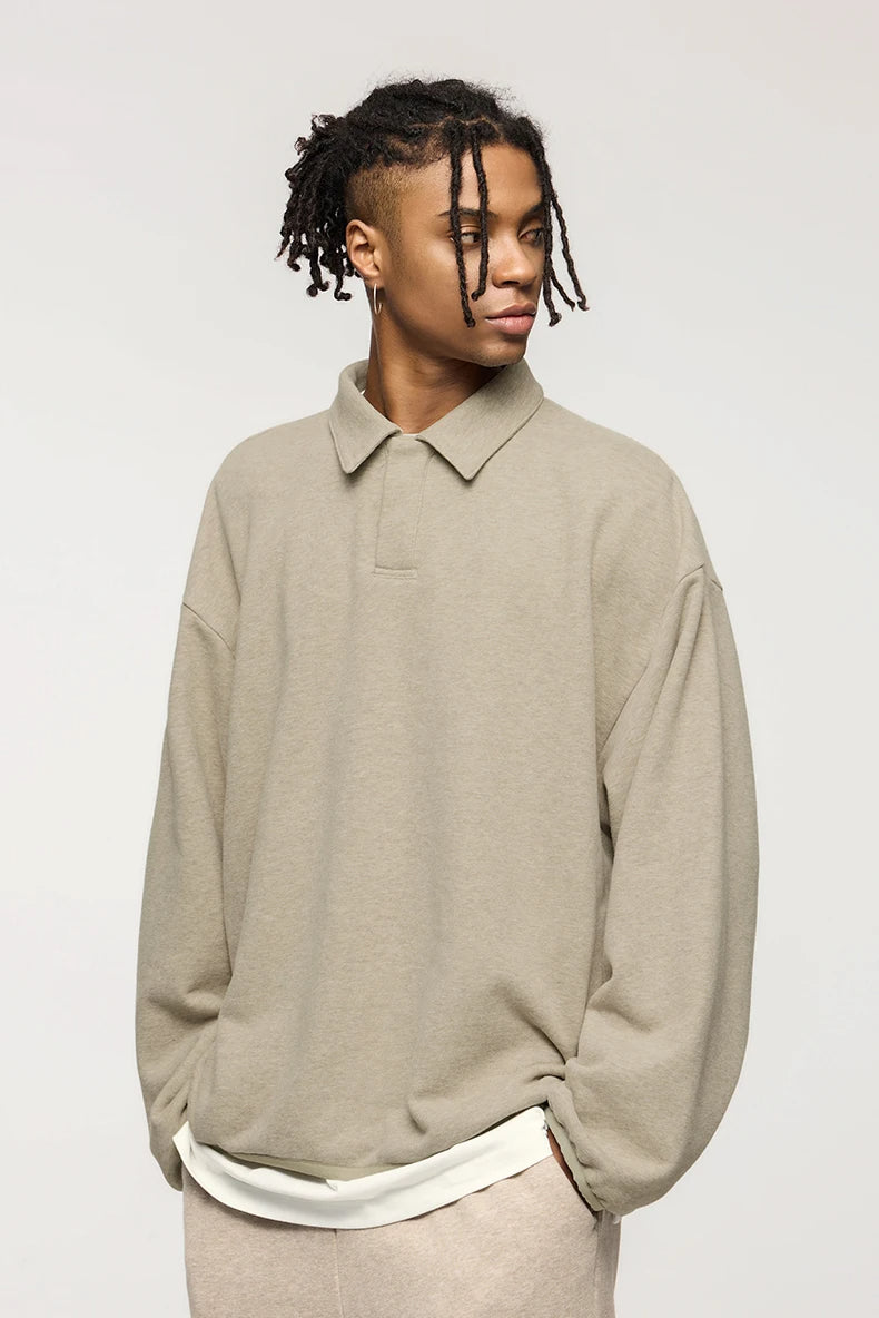 INFlation Heavyweight Polo Sweatshirt