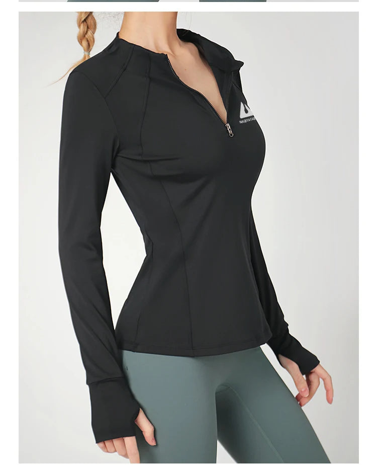 Naqiya Long Sleeve Running Top