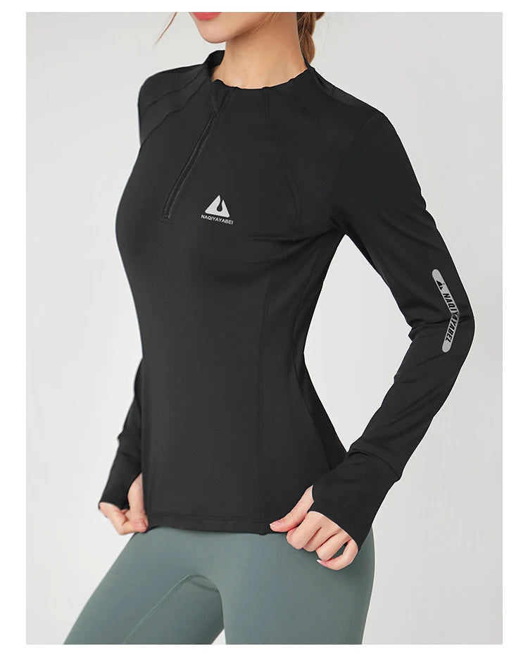 Naqiya Long Sleeve Running Top