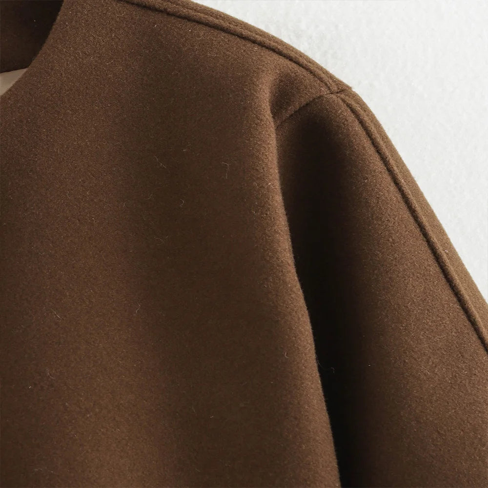 Patch Boutique Single Button Coat