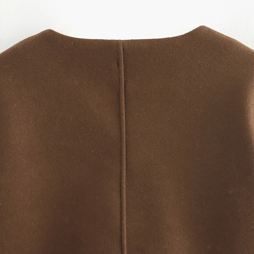 Patch Boutique Single Button Coat