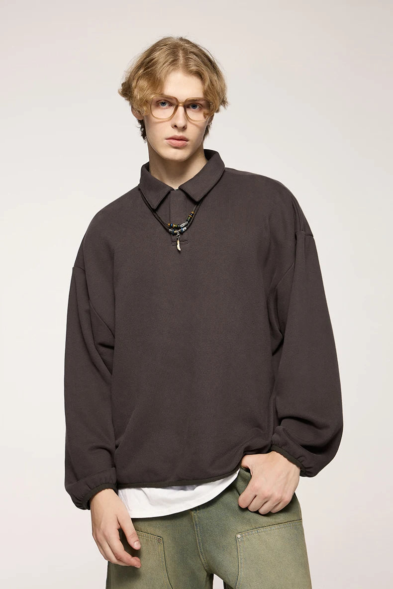 INFlation Heavyweight Polo Sweatshirt