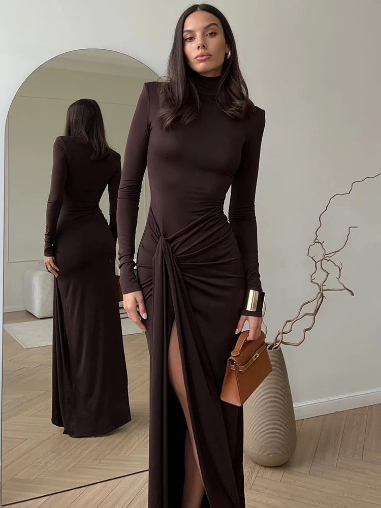 RUXY - Thigh High split Maxi Dress