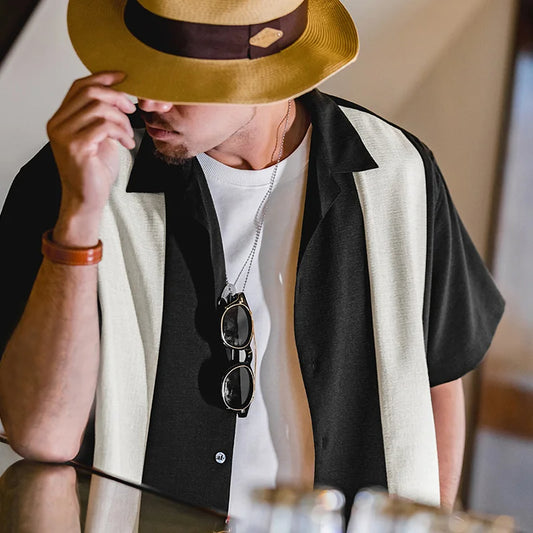 Maden Two Tone Island Shirt