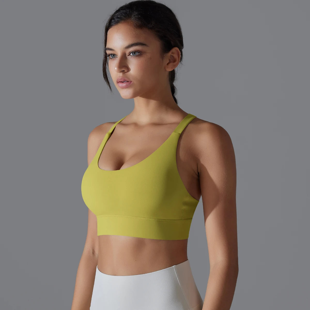 WS Cross Strap Yoga Top