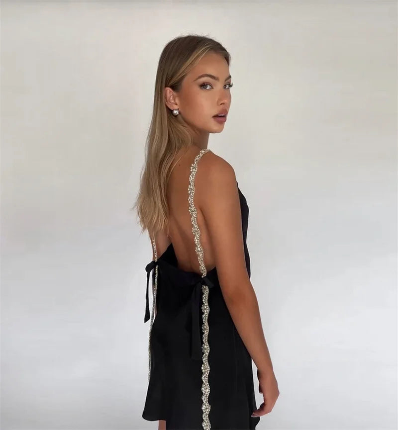 RUXY - Rhinestone Dress