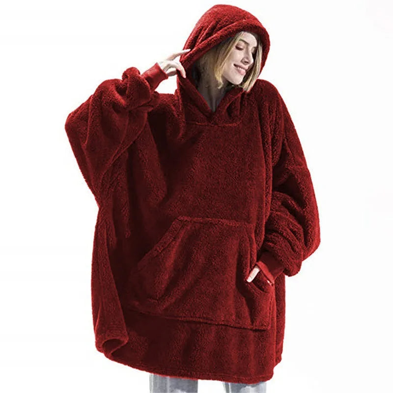 Oversized Fleece Hoodie