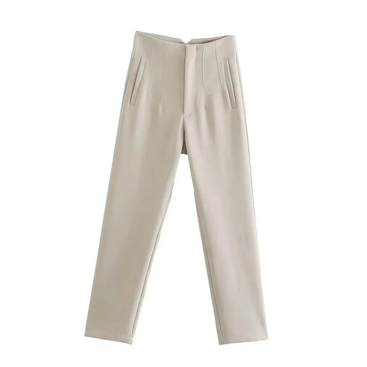 Trafza High Waist Pencil Trouser