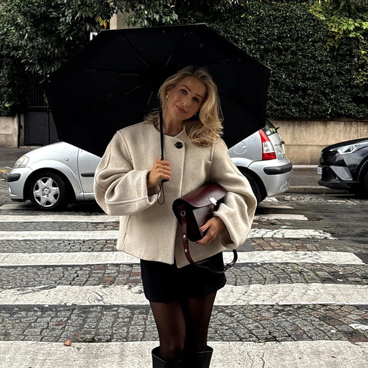 Patch Boutique Single Button Coat