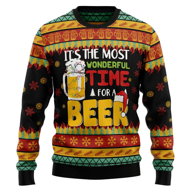 Beer Christmas Jumper (5 Variants)