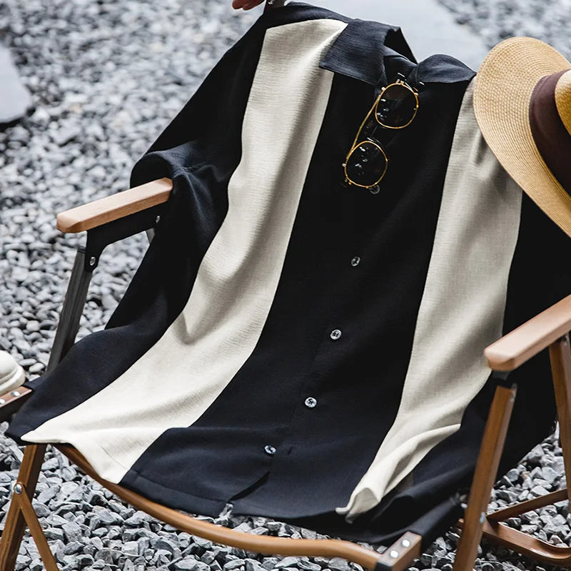 Maden Two Tone Island Shirt