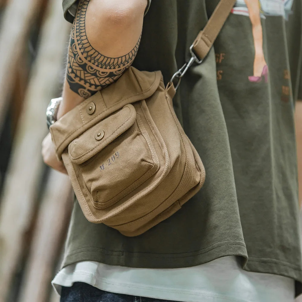Maden Army Style Satchel