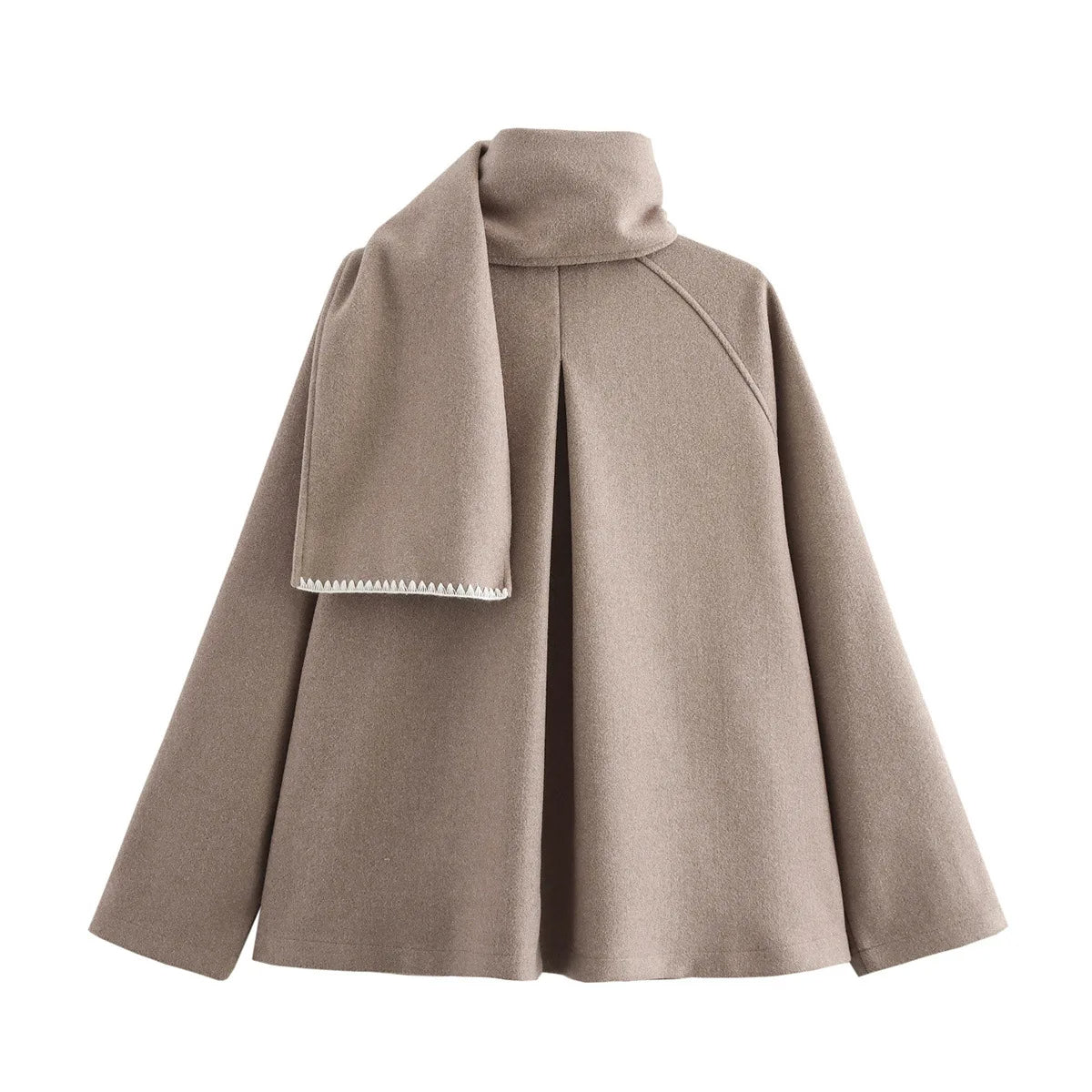 Patch Boutique Scarf Coat