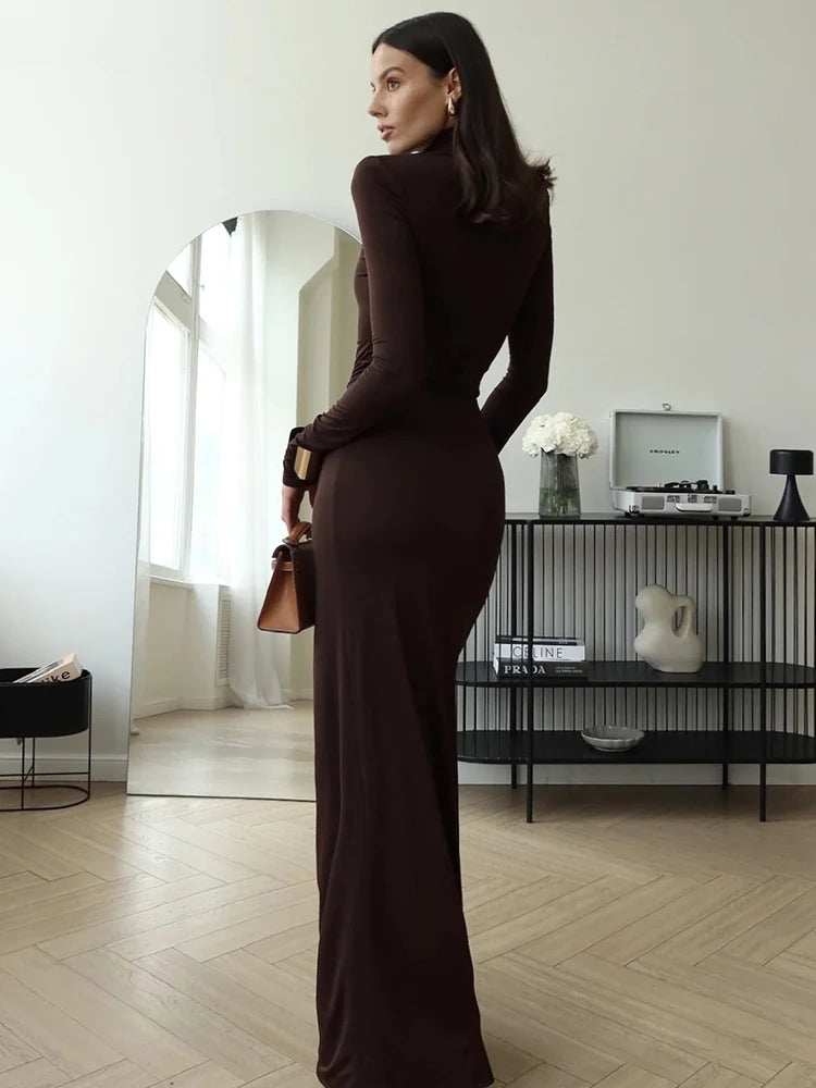 RUXY - Thigh High split Maxi Dress