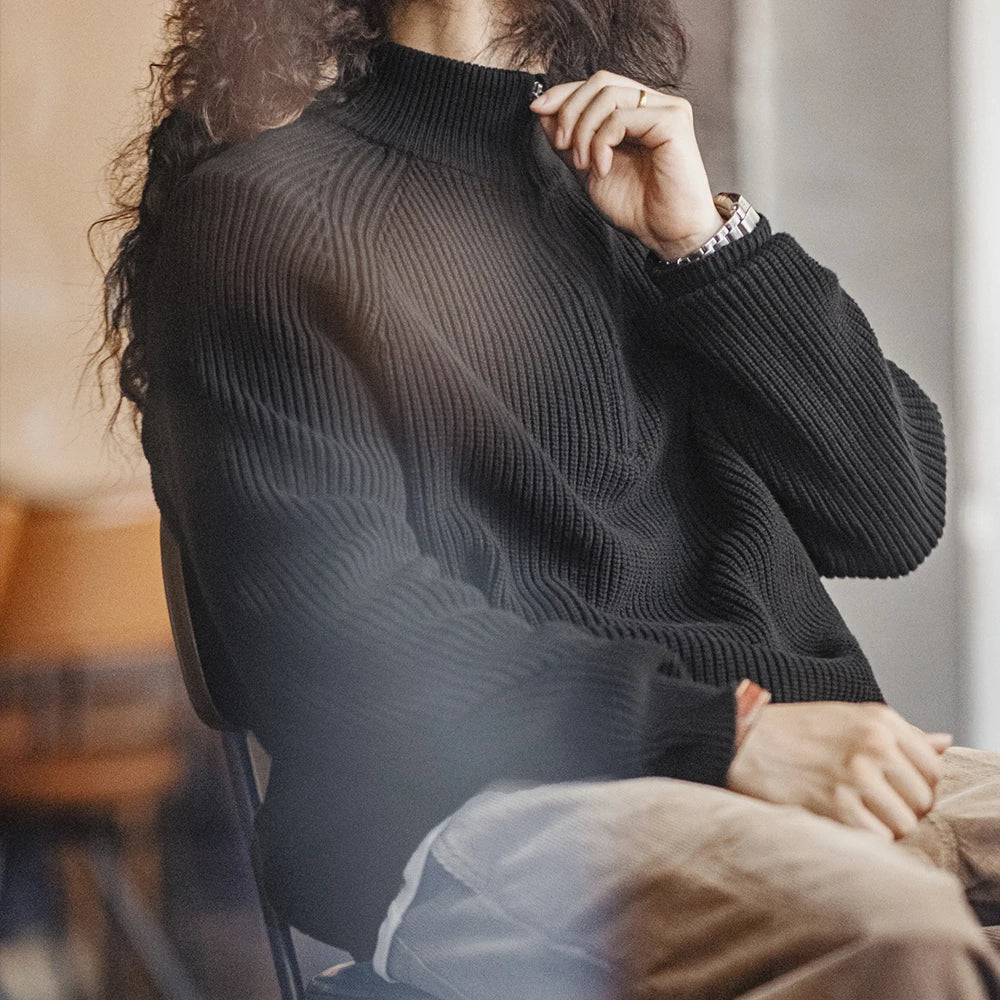 Maden Vintage Quarter Zip