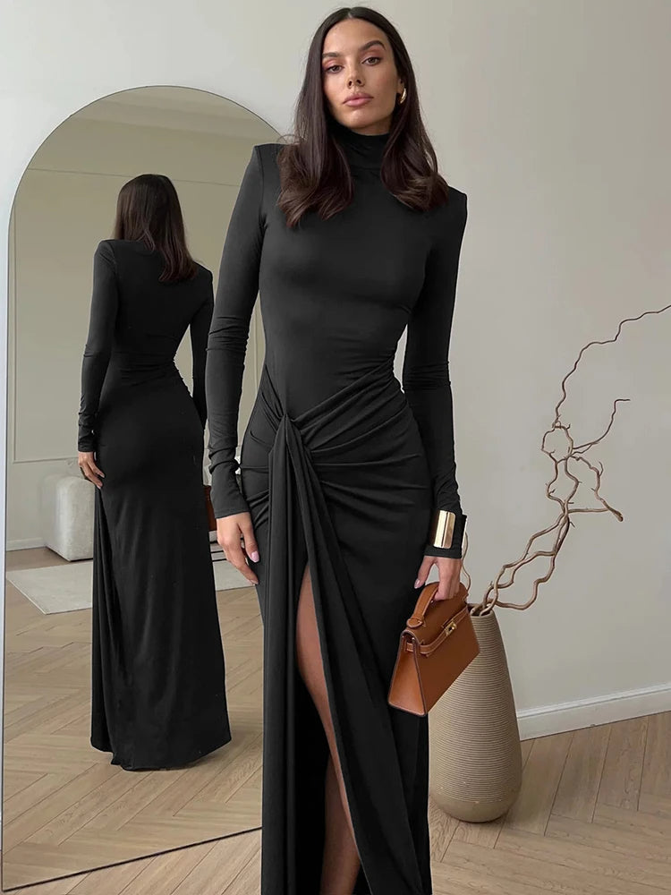 RUXY - Thigh High split Maxi Dress