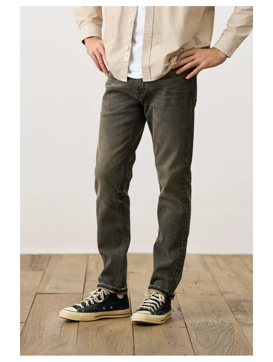 S.W. Tapered Washed Jeans