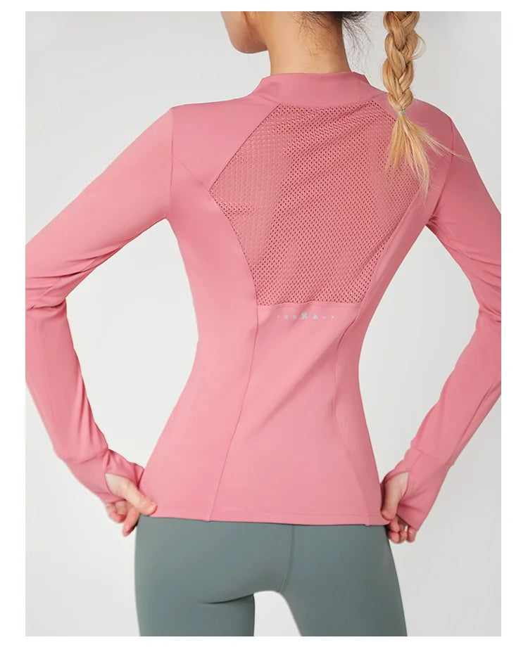 Naqiya Long Sleeve Running Top