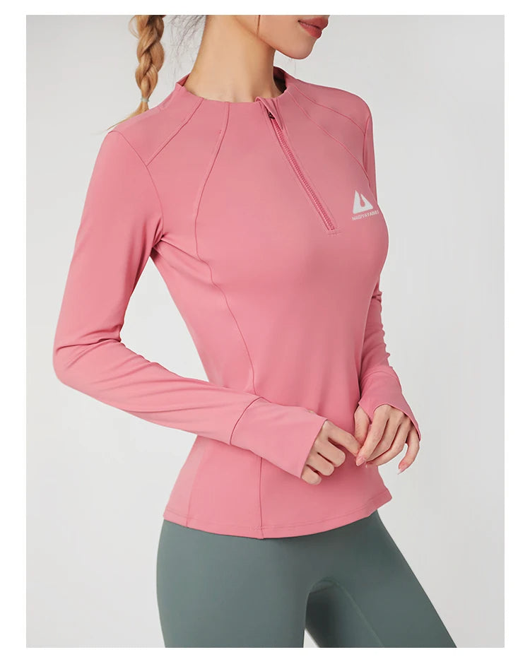 Naqiya Long Sleeve Running Top