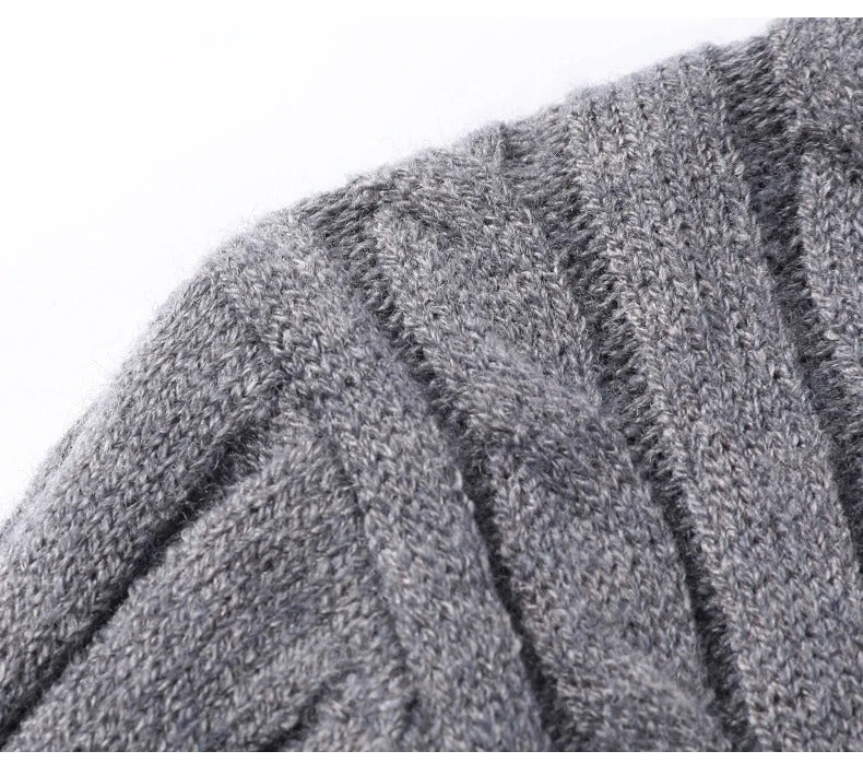 M Knitted Quarter Zip