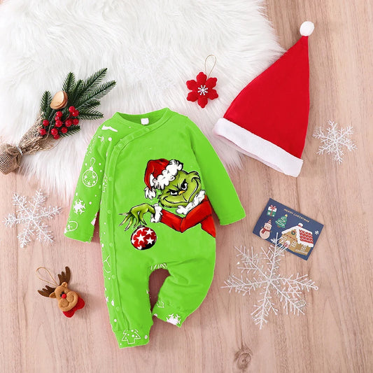 The Grinch Baby Onesie